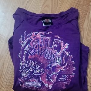 Harley Davidson women's long sleeve shirt Sz Small